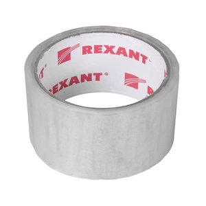Скотч упаковочный REXANT 48 мм х 50 мкм, прозрачный, рулон 36 м 6/72
